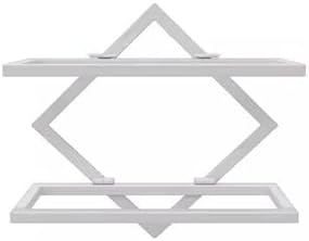 Wall-Mounted Wine Rack with 3D Design and 3 Layers