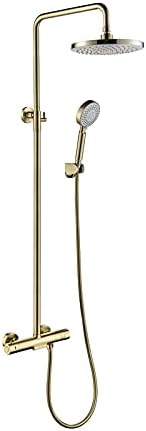 10 Inches Rain Shower System with Air Boost and 3 Function Spray