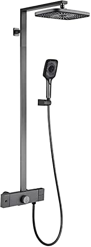 Thermostatic Shower System with 3 Spray Modes