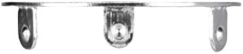 Danco 1-58 Metal Drain Strainer Chrome Brass White 1