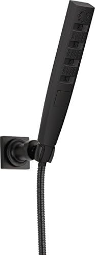 Delta H2Okinetic Hand Held Shower with Hose Matte Black