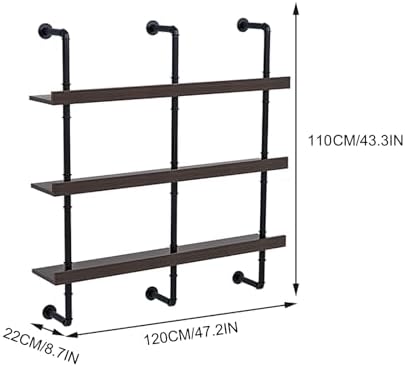 Modern Wall Mounted Wine Rack with LED Lights