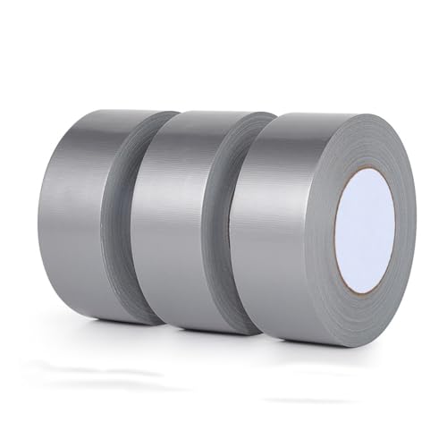 Heavy Duty Waterproof Duct Tape 2 Inch x 54 Yards 3-Pack