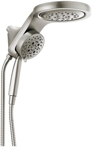 Delta HydroRain 5-Spray Dual Shower Head with Handheld and Hose