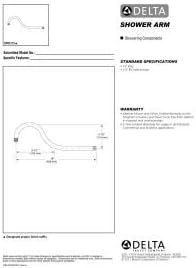 Delta Faucet RP61273SS Tub and Shower Trim System