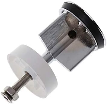 Caralin Basin Pop-up Drain Plug Silver CopperZinc Alloy
