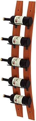 KOHARA 5-Bottle Wall Mounted Wine Rack