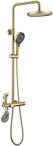 Thermostatic Shower System with Tub Spout and 3 Spray Modes
