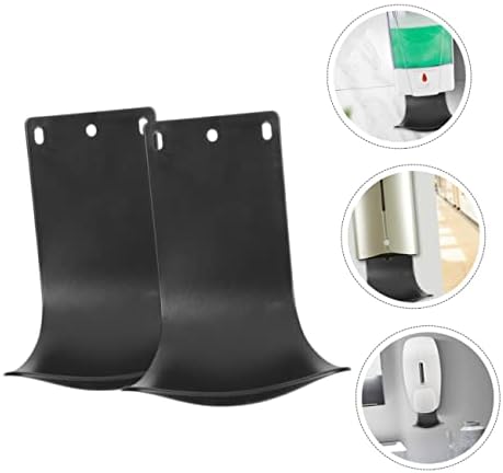 2pcs Automatic Soap Dispenser Drip Catcher Wall Mount Tray