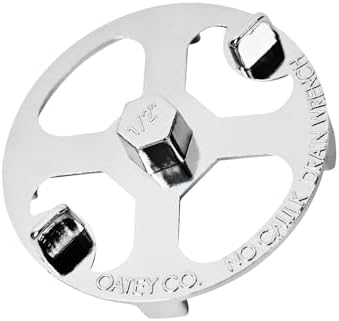 Delixike 42239 Shower Drain Wrench Strainer Stainless Steel