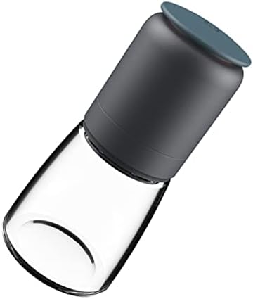 Alipis Pepper Salt Shaker Set Glass 304 Stainless Steel