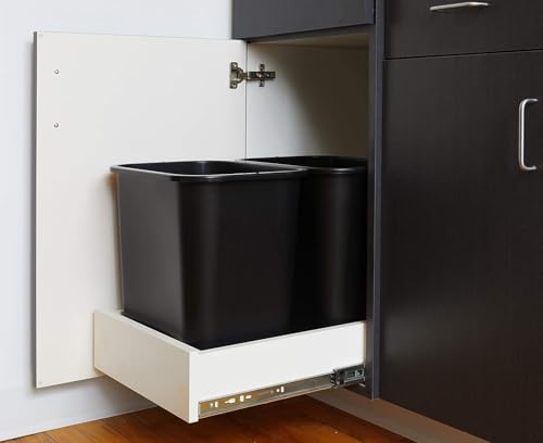 Gooddyiyukey 25 Gallon Slim Office Trash Can with Lid