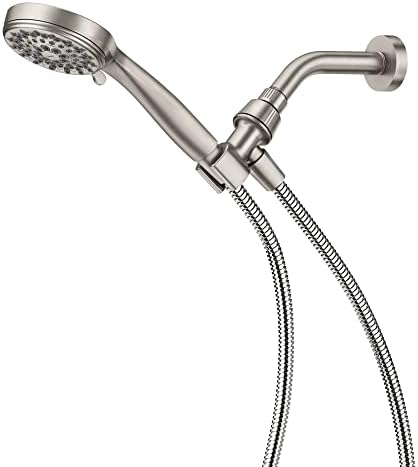 Moen 20091SRN 5-Setting Hand Held Brushed Nickel Spot Resist Shower Head