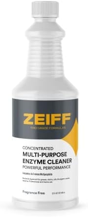 Zeiff Pro-Grade Multi-Purpose Probiotic Enzyme Cleaner - 32 Ounce
