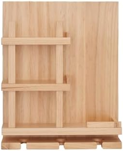 Wall-Mounted Wine Rack with 3 Cup Holders