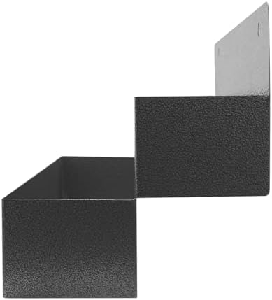 HOLMZCED 2 Tiers Wall Mounted Wine Rack