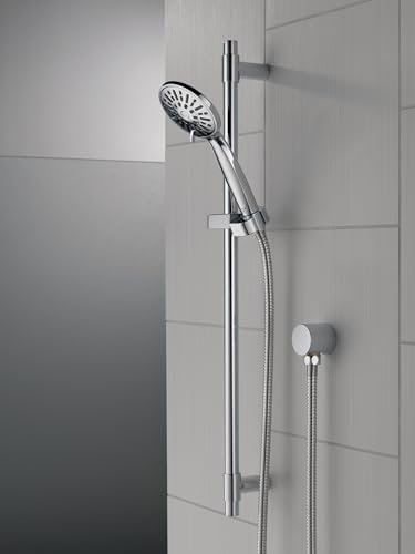 Delta Chrome Handheld Shower with Slide Bar and Detachable Head