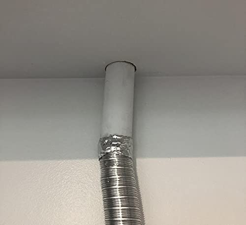 4 x 65 Aluminum Foil Tape for HVAC Pipe Repairs 1