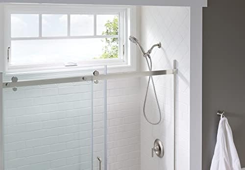 Moen 20091SRN 5-Setting Hand Held Brushed Nickel Spot Resist Shower Head