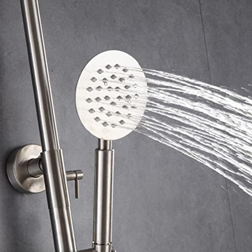 White Gold Triple Function Wall Mount Shower System 1
