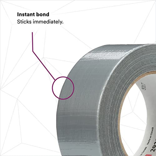 3M Duct Tape 2929 Silver 188in x 50yd