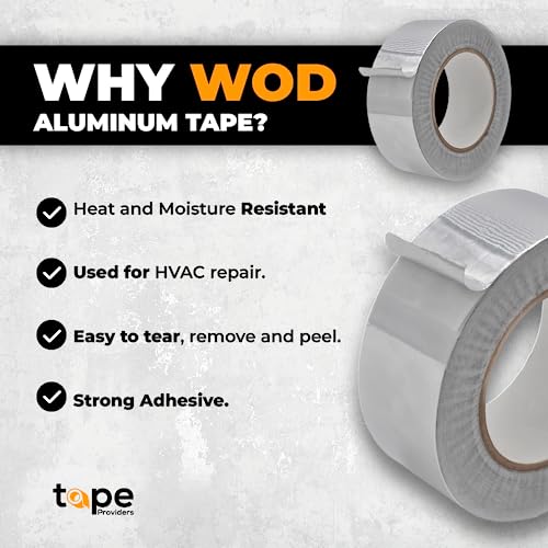 WOD AFTR28 Aluminum Foil Tape 12 in x 150 ft