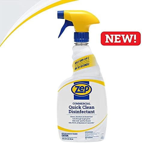 Zep Home Pro Quick Clean Disinfectant 32 Fl Oz