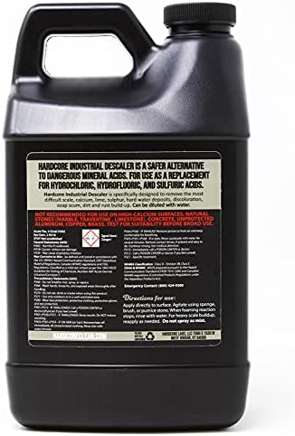 Hardcore Industrial Descaler 64 Ounce Water Scale Remover