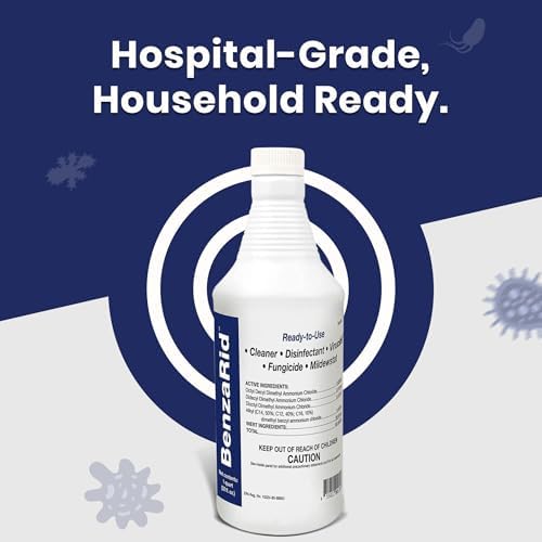 BenaRid Black Mold Virus Killer - 1 Gal 32 oz Pack