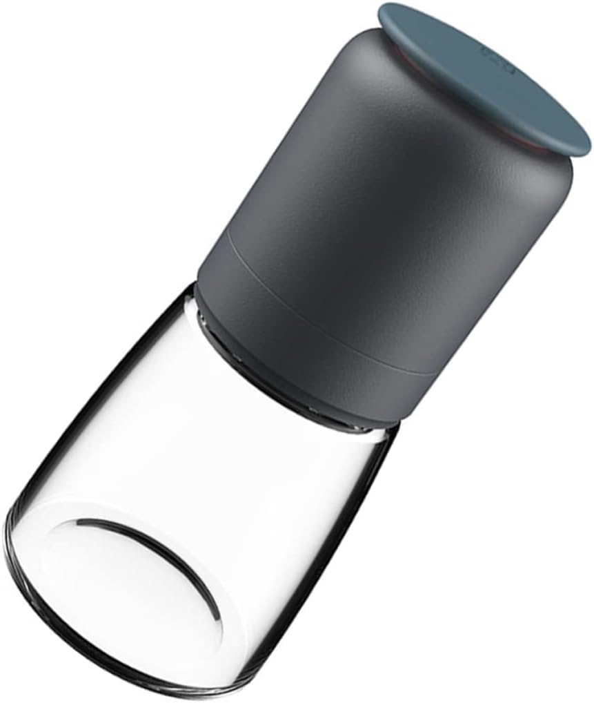 Alipis Pepper Salt Shaker Set Glass 304 Stainless Steel