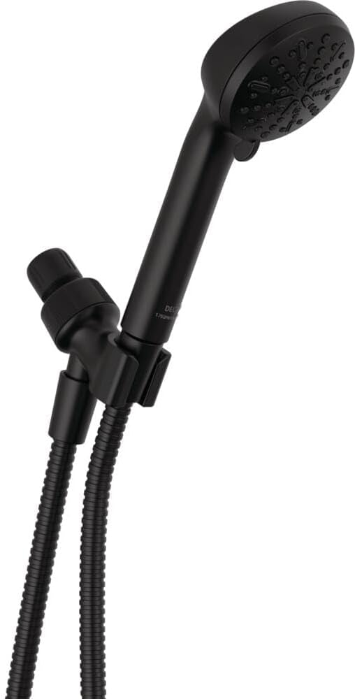 Delta 4-Spray Handheld Shower Head Matte Black