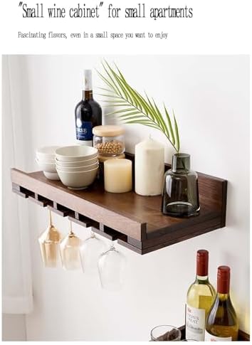 ZUGIATP Wall-Mounted Wine Rack for Wine and Champagne