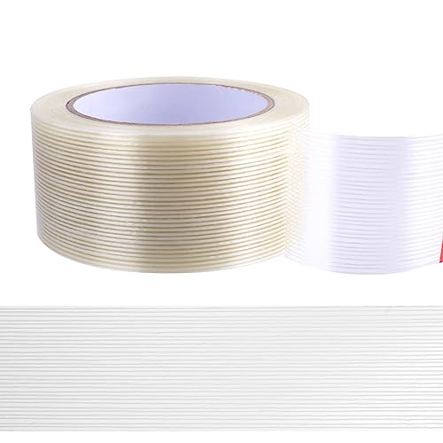 Prasacco 25M Clear Duct Tape Heavy Duty Waterproof