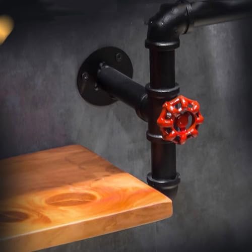 GRFIT Wall-Mounted Wine Rack with Industrial Style