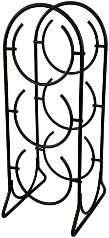 Spectrum Diversified Horseshoe Wine Rack 3 Bottle Black