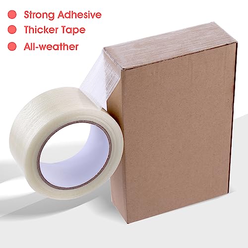 Prasacco 25M Clear Duct Tape Heavy Duty Waterproof