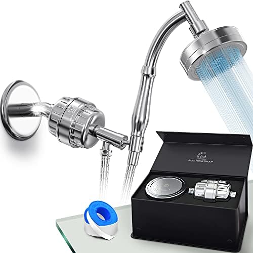 AquaHomeGroup Handheld Shower Head with Filter
