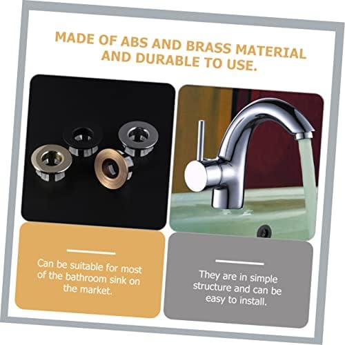 Gadpiparty 2PCS Bathroom Sink Overflow Cover