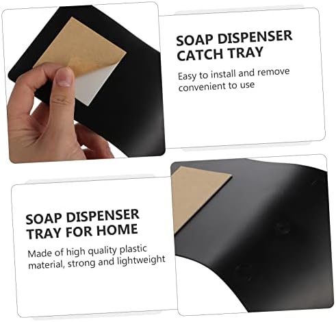 ABOOFAN Plastic Soap Dispenser Tray Drip Catcher