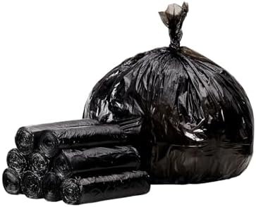 TYPLASTICS 24x24 Black Can Liner 1000 Count Roll
