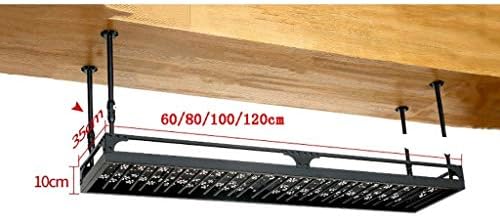 Industrial Wall-Mounted Wine Rack with Adjustable Suspension