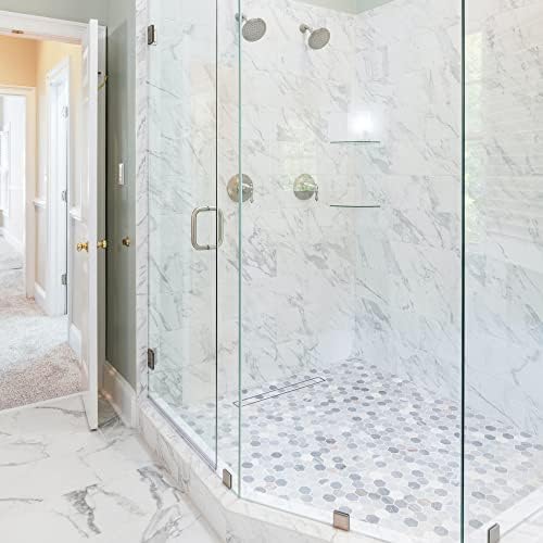 48 Inch Linear Shower Drain with Removable Panel