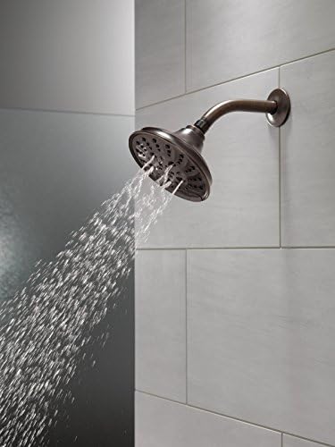 Delta Faucet 52669-RB H2Okinetic 5-Setting Raincan Shower Head in Venetian Bronze