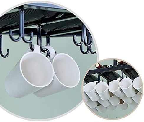 ZJDYDY Wall-Mounted Wine Rack Black 100x35cm