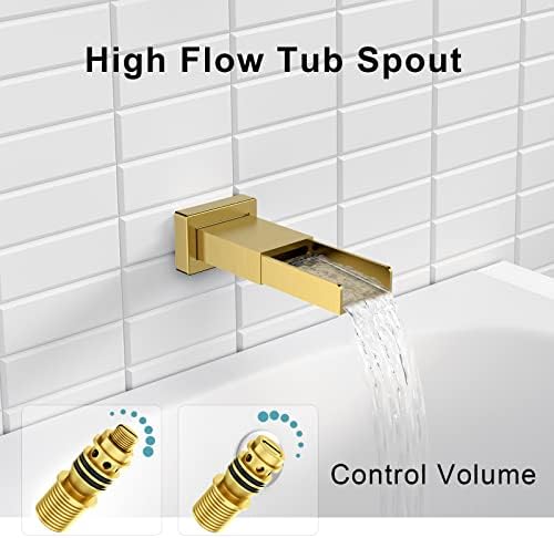 SR SUN RISE 12 Inch All Metal Square Shower System