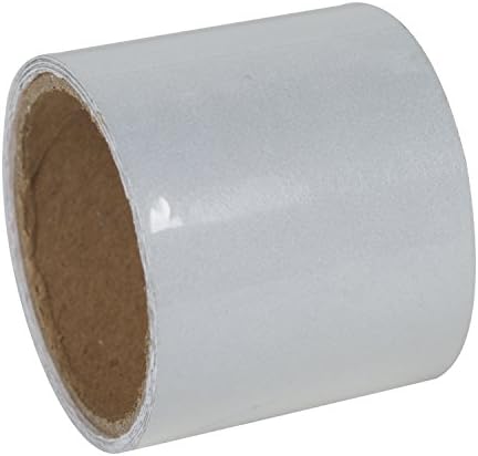Duck Brand Reflective Safety Tape 15x30 White Self-Adhesive Single Roll