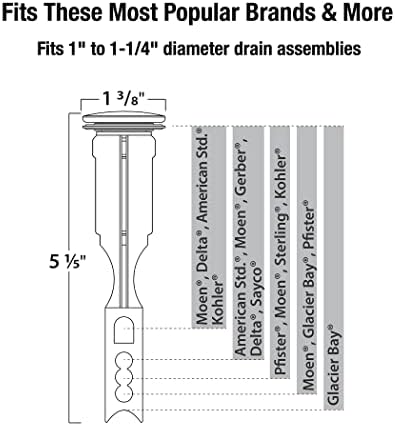 Danco Bathroom Sink Pop-up Stopper Replacement 11043