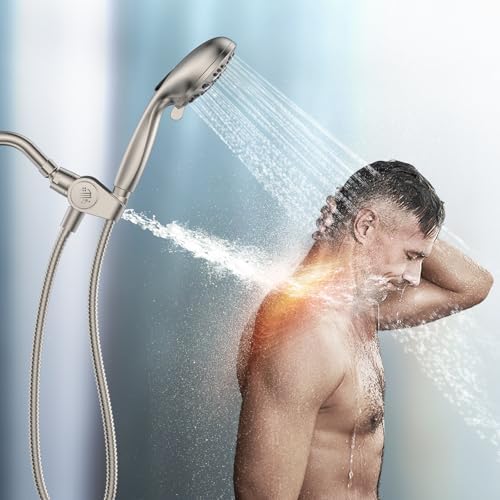 MakeFit 2-in-1 Dual Shower Head with Massage and Handheld