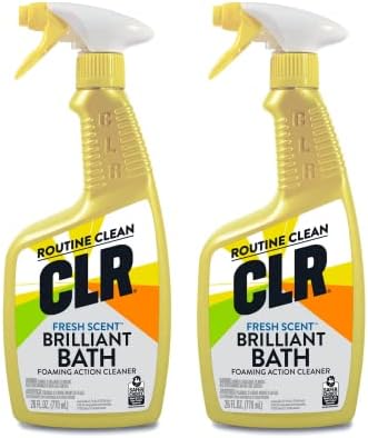 CLR PRO and CLR Brilliant Bath Foaming Cleaner Set