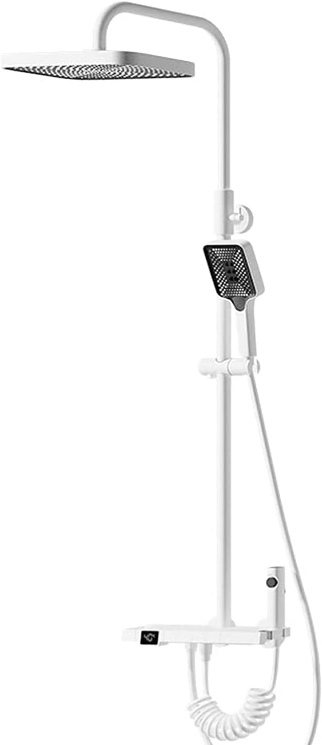 Thermostatic Shower Faucet Set with Temperature Display